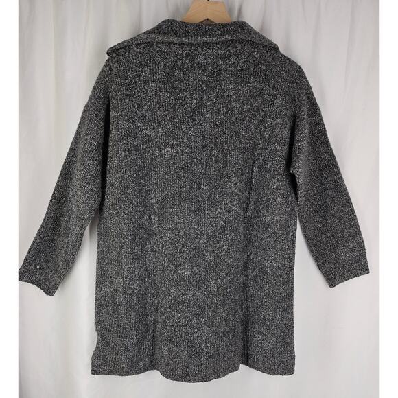 MADEWELL WOMEN'S GRAY SWEATER DRESS – SIZE L – MERINO WOOL BLEND – COZY & CHIC - Picture 2 of 12